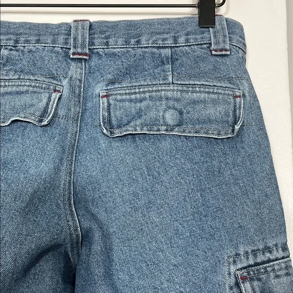 VINTAGE Lee Denim Cargo Pants - Picture 10 of 11